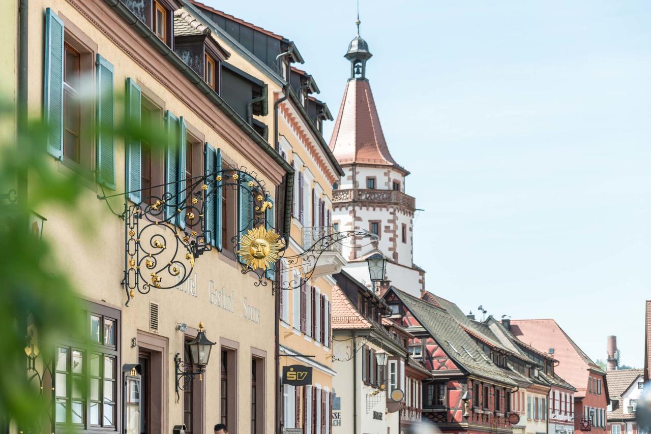 Hotel Restaurant Sonne Gengenbach Exteriör bild